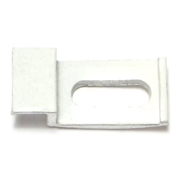 White Aluminum Door Panel Clips 25PK, Midwest Fastener, Mfr#: 66086